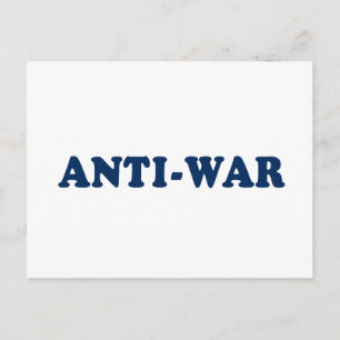 Anti-Krig Vykort