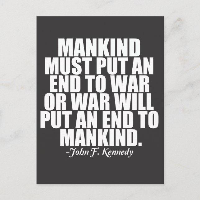 Anti Krig Vykort (Framsida)