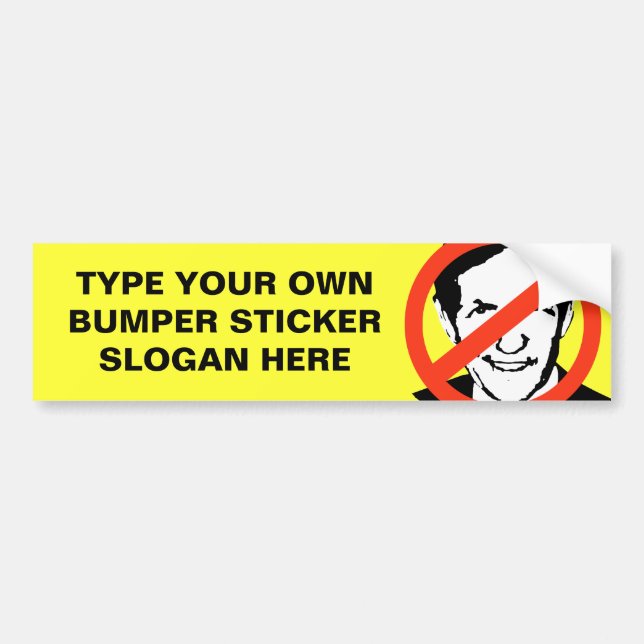 ANTI-KUCINICH: ANTI-Dennis Kucinich Bildekal (Framsidan)