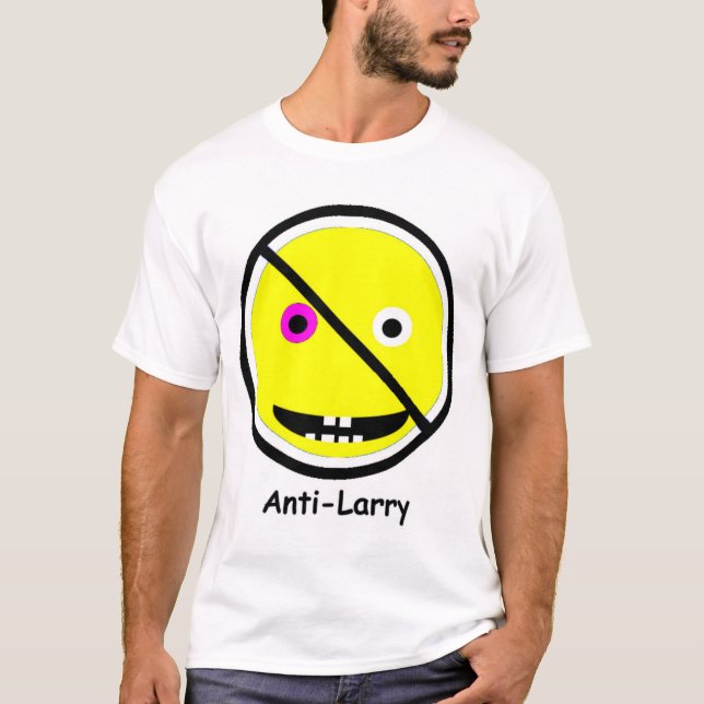 Anti-Larry T-shirt (Framsida)