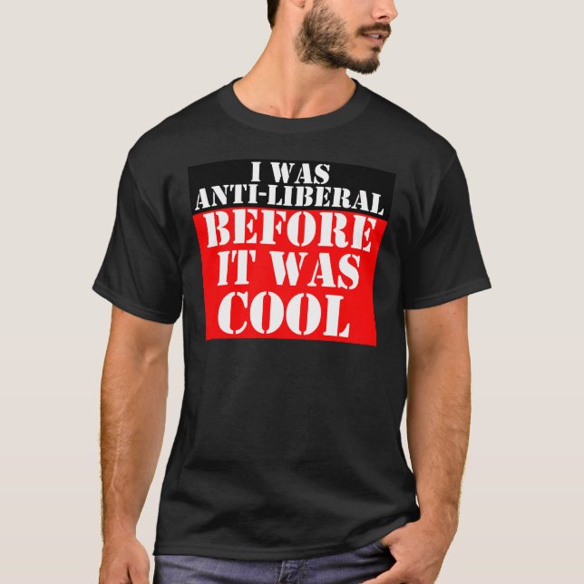 anti-liberal person-för-den-vara-coola tee (Framsida)