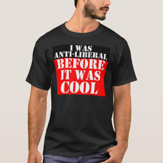 anti-liberal person-för-den-vara-coola tee shirt