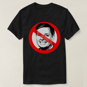 Anti Lindsey Graham Crossed Out Ansikte T Shirt