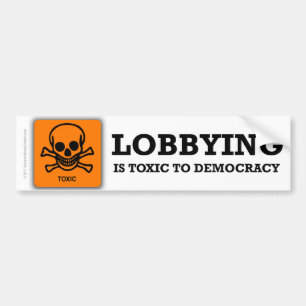 Anti-Lobbyverksamhet bildekal