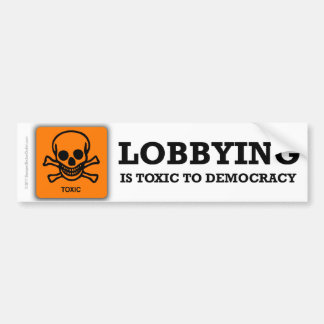 Anti-Lobbyverksamhet bildekal