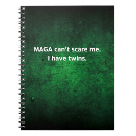 Anti MAGA Twin Mammor Anteckningsbok