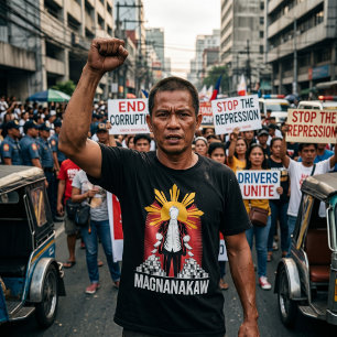 Anti Marcos filippinsk korruptionsprotest T Shirt