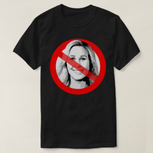 Anti Marjorie Taylor Greene korsade ut Ansikte T Shirt
