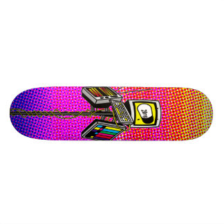 Anti-Massmedia för samlas skateboarden Mini Skateboard Bräda 18,7 Cm