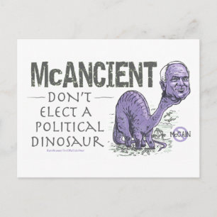 Anti McCain McAncient Vykort