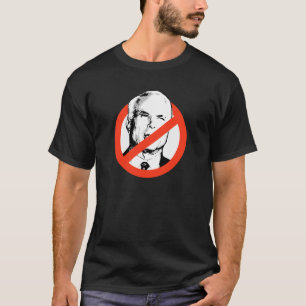 Anti-Mccain T-tröja Tee Shirt