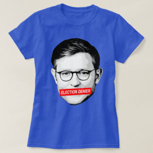 Anti Mike Johnson Val Denier Sticker T Shirt