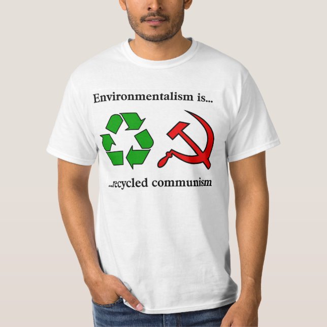 Anti miljörörelse t shirt (Framsida)