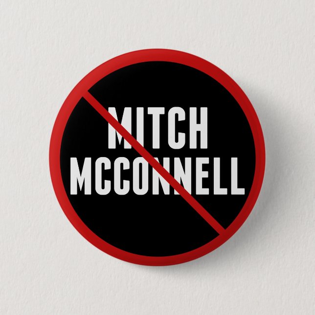 Anti Mitch McConnell Knapp (Framsida)
