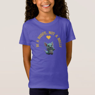 Anti-mobbning “Var en kompis, inte en mobbare T-Sh T Shirt