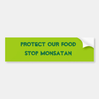 Anti Monsanto Bildekal