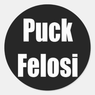 Anti Nancy Pelosi - Puck Felosi Runt Klistermärke