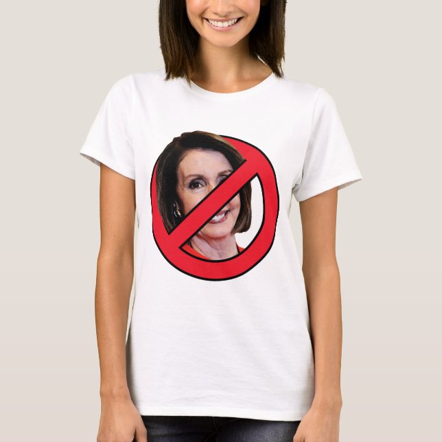 Anti Nancy Pelosi T Shirt (Framsida)
