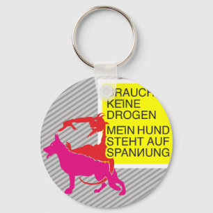 Anti Narkotikahund Nyckelring