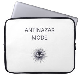 Anti Nazar Ondska Öga Minimalistisk Estetisk Bärba Laptop Fodral