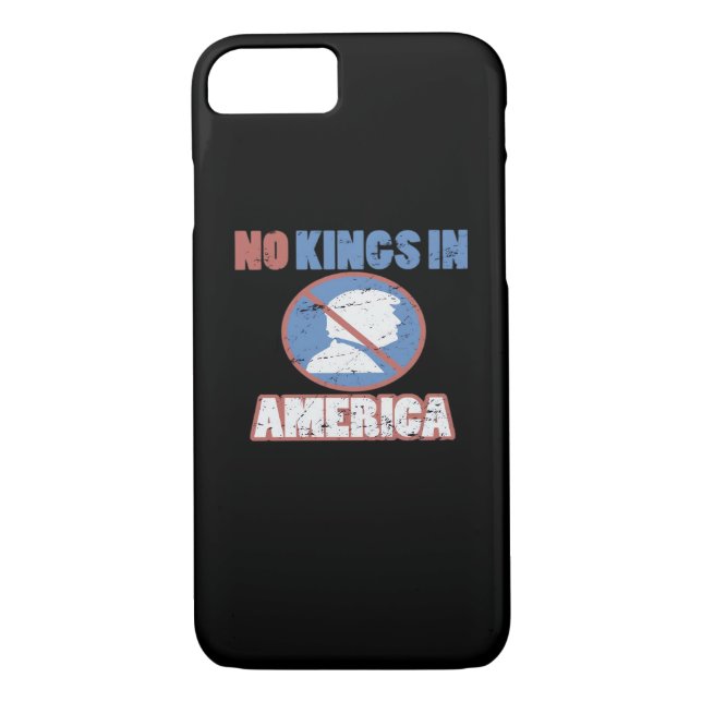 Anti- No Kings In America Classic Case-Mate iPhone Skal (Baksida)