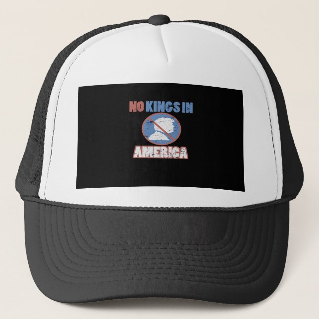Anti- No Kings In America Classic Keps (Framsida)