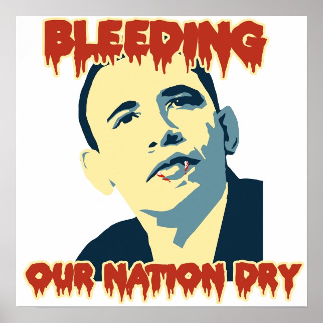 Anti Obama 2012 Poster (Framsidan)