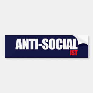 Anti-Obama - Anti-Socialist Bildekal