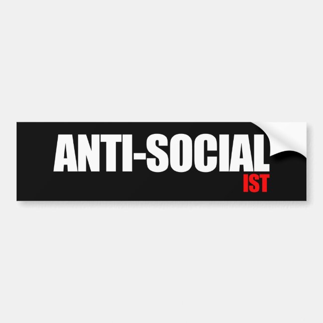Anti-Obama - Anti-Socialist Bildekal (Framsidan)