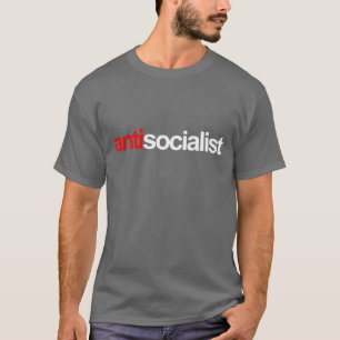 Anti-Obama - antisocialist Tee