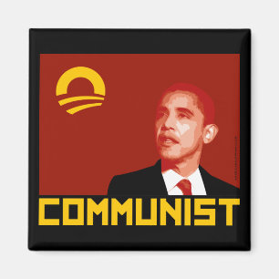 Anti-Obama: Barack Obama kommunist Magnet