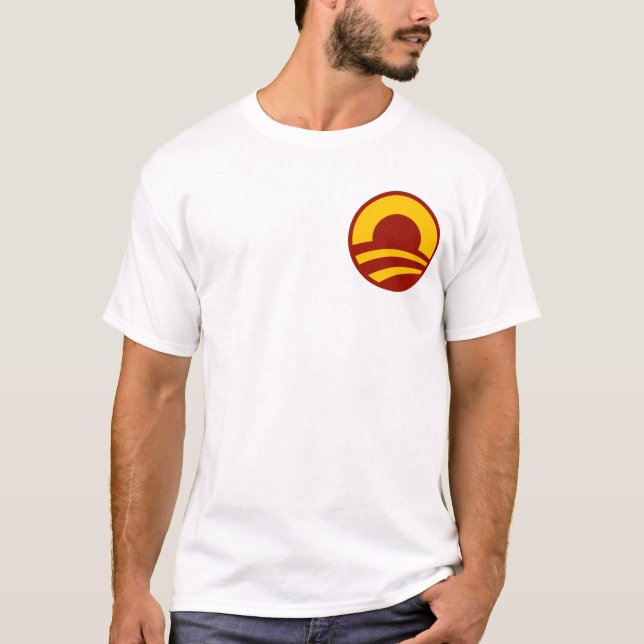 Anti-Obama: Barack Obama kommunist T Shirt (Framsida)
