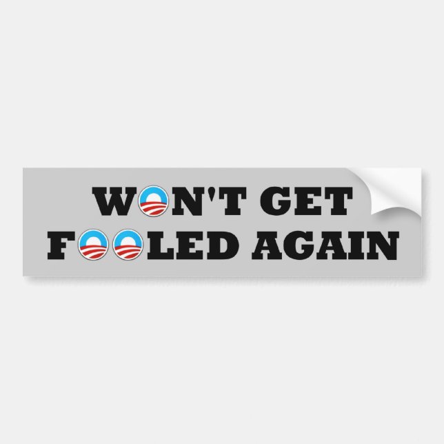 Anti Obama Bildekal (Framsidan)