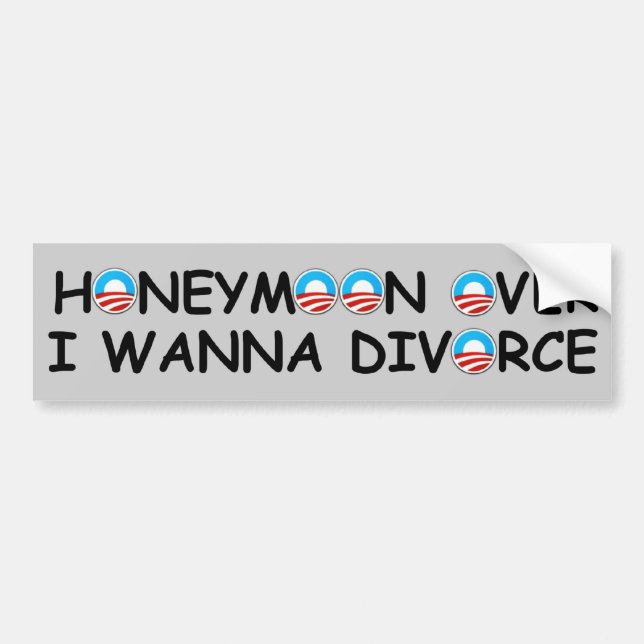 Anti Obama Bildekal (Framsidan)