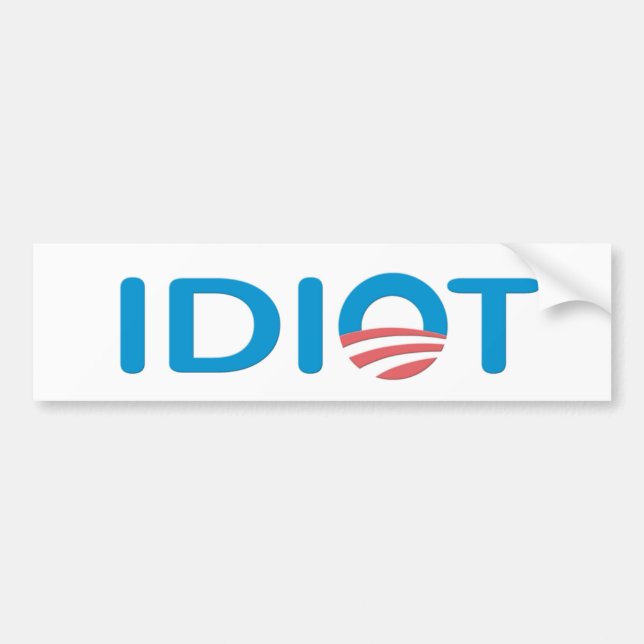 Anti Obama bildekal (Framsidan)