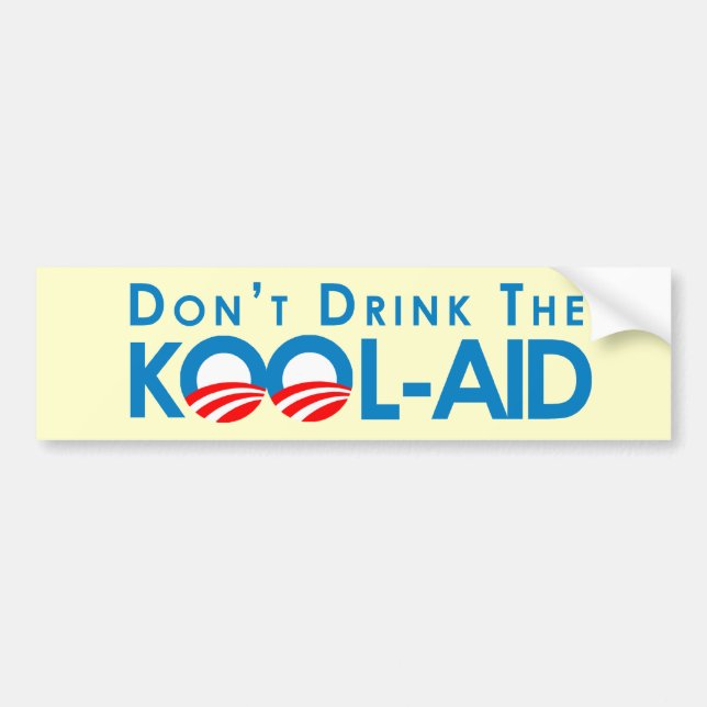 Anti-Obama bildekal (Framsidan)