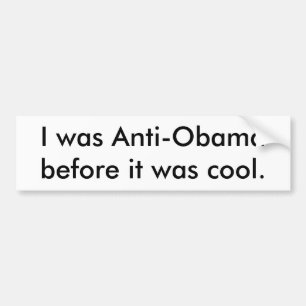 Anti-Obama bildekal