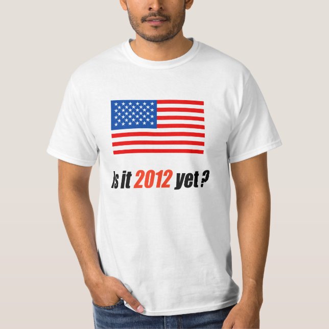 Anti-Obama bildekal - 2012 ännu Tee (Framsida)