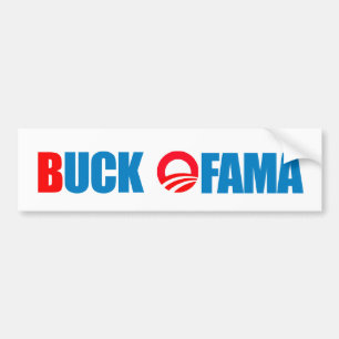 Anti-Obama bildekal: Bock Ofama Bildekal