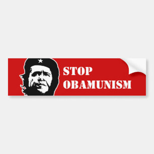 ANTI-OBAMA/BILDEKAL FÖR STOPP OBAMUNISM BILDEKAL