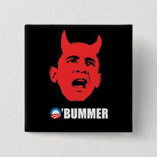 Anti-Obama bildekal - Obummer Knapp
