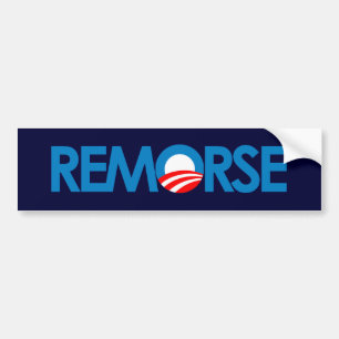Anti-Obama bildekal - Remorse