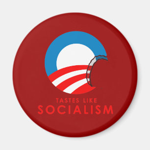 Anti-Obama bildekal - smaker gillar Socialism Magnet