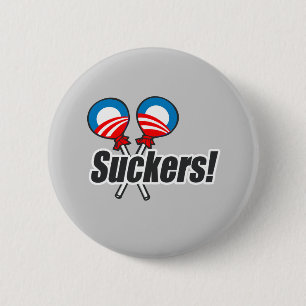 Anti-Obama bildekal - Suckers 2 Knapp