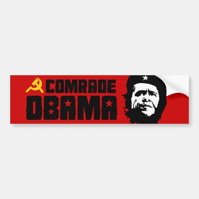 Anti-Obama-bilsticker Bildekal (Framsidan)