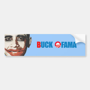 Anti-Obama - bock Ofama Bildekal