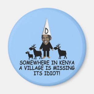 Anti Obama, byidiot Magnet