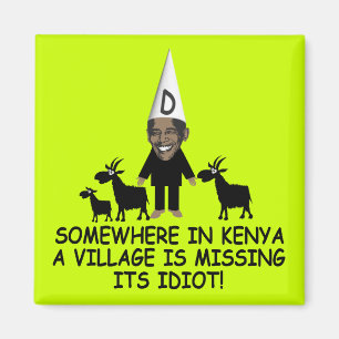 Anti Obama, byidiot Magnet