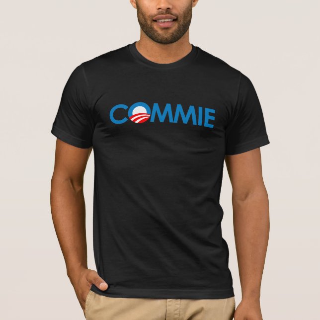 Anti-Obama - Commie Tee (Framsida)