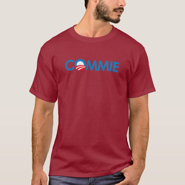 Anti-Obama - Commie Tee (Framsida)